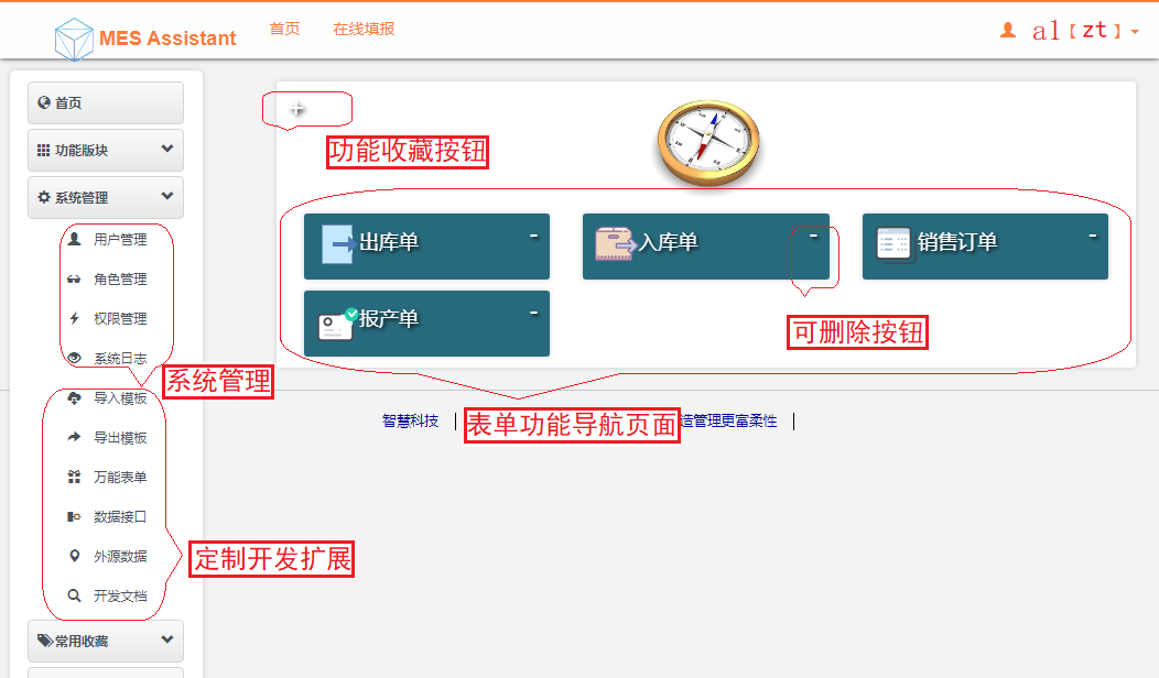 导航页面